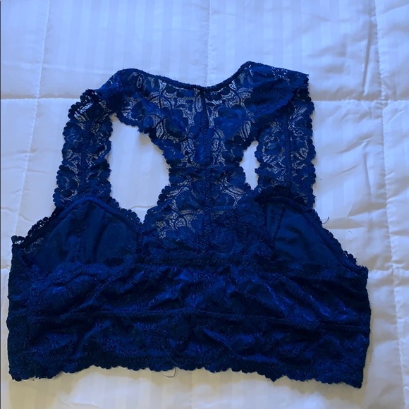 Navy blue bralette - Picture 2 of 2